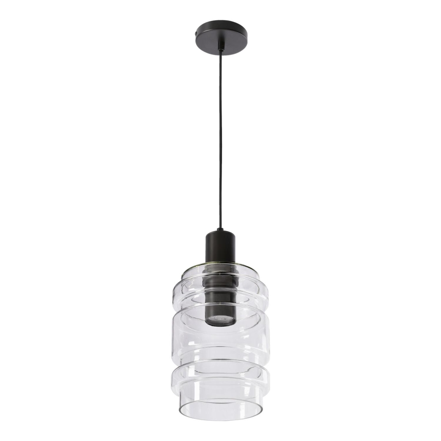 Suspension LED RADON 1xE27/40W/230V transparente