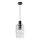 Suspension LED RADON 1xE27/40W/230V transparente