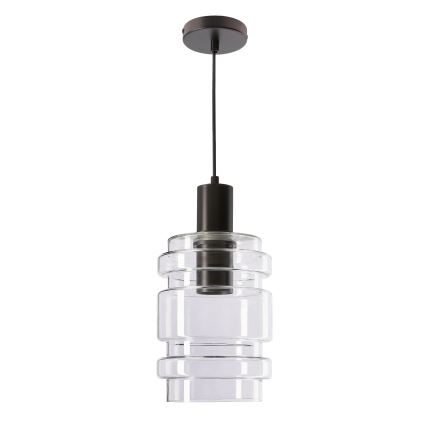 Suspension LED RADON 1xE27/40W/230V transparente