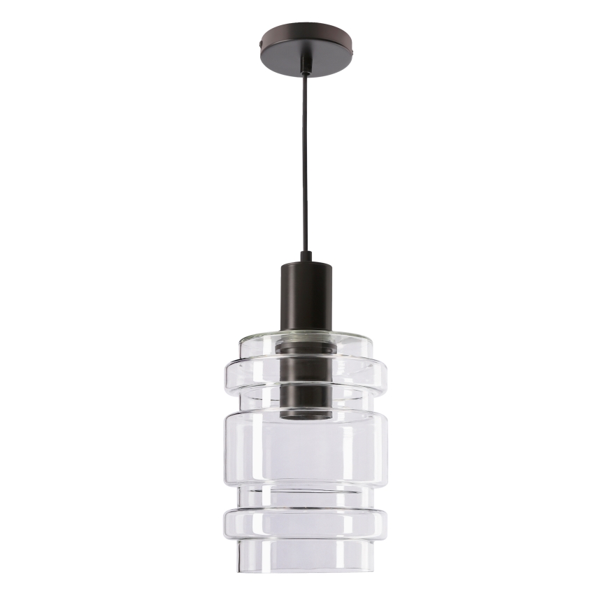 Suspension LED RADON 1xE27/40W/230V transparente
