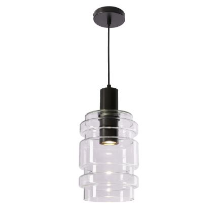 Suspension LED RADON 1xE27/40W/230V transparente