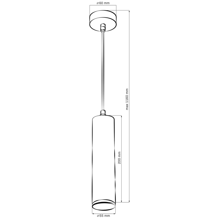 Suspension LED RGBW dimmable pour salle de bains sur câble TURYN 1xGU10/4,8W/230V 3000K IP44 blanche + télécommande