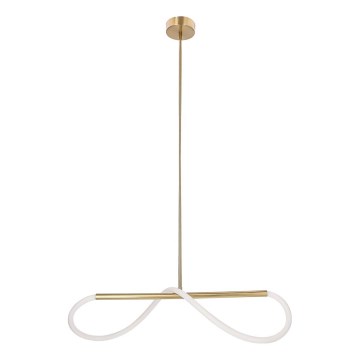 Suspension LED SUPREME 18W/230V 80 cm dorée