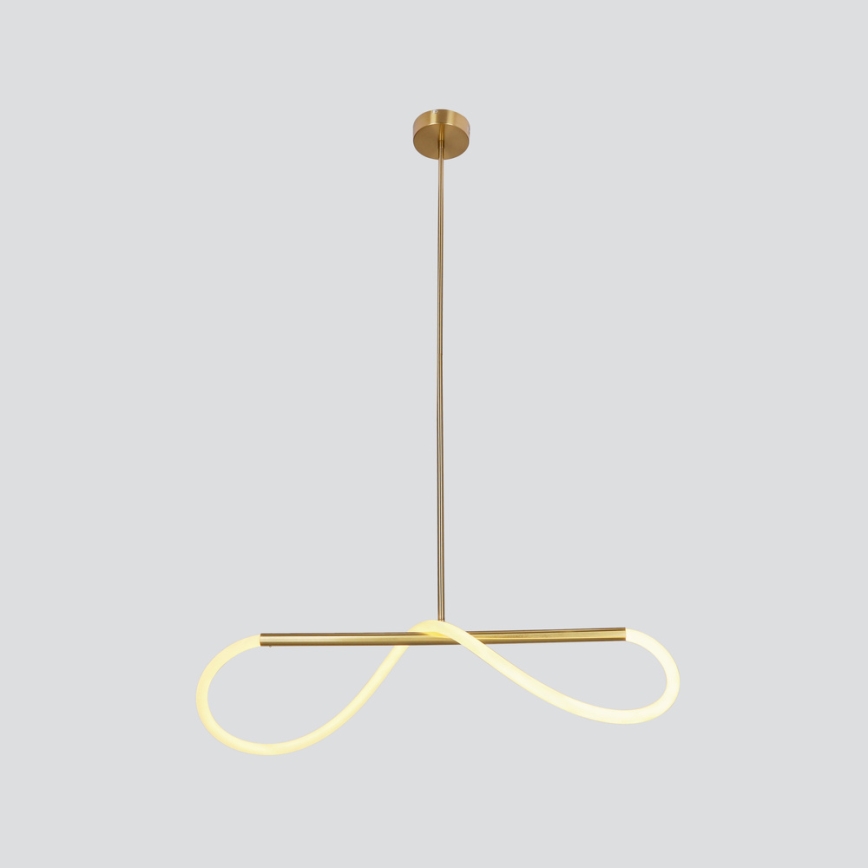Suspension LED SUPREME LED/22W/230V 100 cm dorée