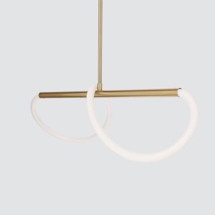 Suspension LED SUPREME LED/22W/230V 100 cm dorée