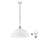 Suspension LED sur câble 1xE27/60W/230V blanc/rouge