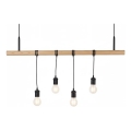 Suspension LED sur câble 4xE27/6,5W/230V 2500K