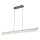 Suspension LED sur câble ALBA LED/39W/230V gris/transparent