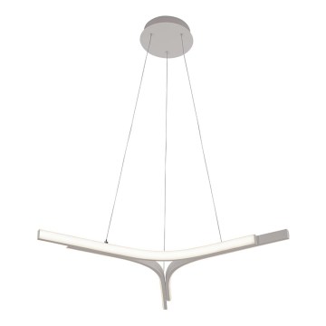 Suspension LED sur câble ALTA LED/30W/230V argentée