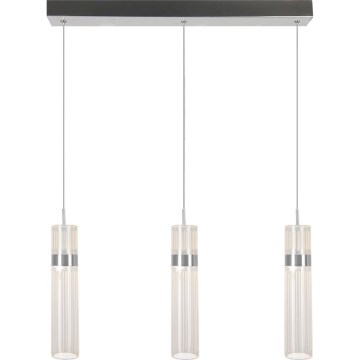 Suspension LED sur câble AMBIENTE 3xLED/6W/230V 3000/4000/6000K chrome brillant