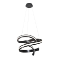 Suspension LED sur câble AREZIA LED/62W/230V noire
