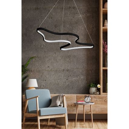 Suspension LED sur câble ARTISAN LED/36W/230V 6500K noir