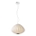 Suspension LED sur câble BOLA LED/11W/230V + 1xE27/5W crème