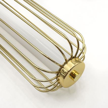 Suspension LED sur câble BONNIE LED/10W/230V 3000K dorée