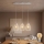 Suspension LED sur câble BRYLANT 3xE27/60W/230V blanche