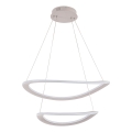 Suspension LED sur câble CASHMERE LED/75W/230V diam. 59,5 blanc