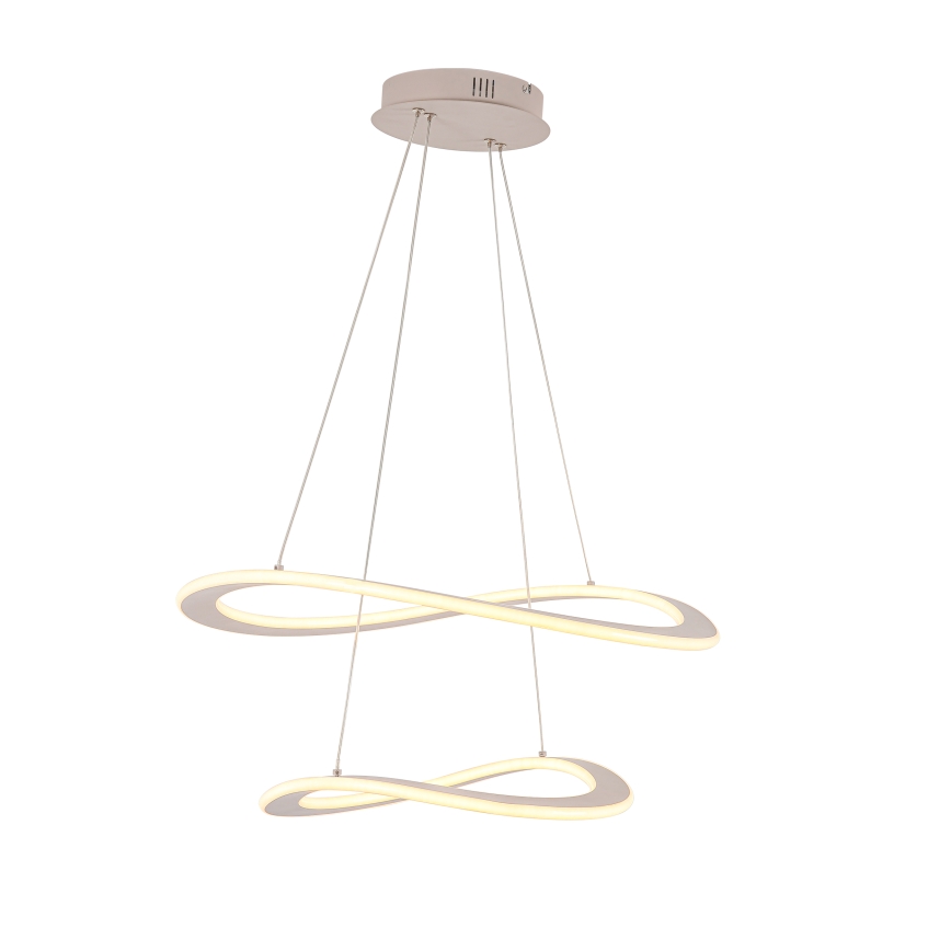Suspension LED sur câble CASHMERE LED/75W/230V Ø 59,5 beige