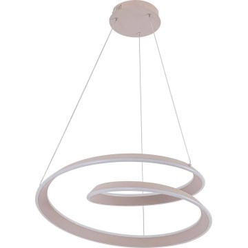 Suspension LED sur câble CASHMERE LED/75W/230V Ø 60 cm beige