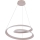 Suspension LED sur câble CASHMERE LED/75W/230V Ø 60 cm blanche