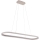 Suspension LED sur câble CASHMERE LED/80W/230V 30x100 cm beige