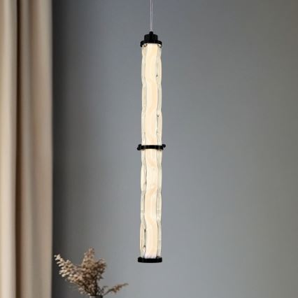 Suspension LED sur câble CORTE LED/18W/230V, noir