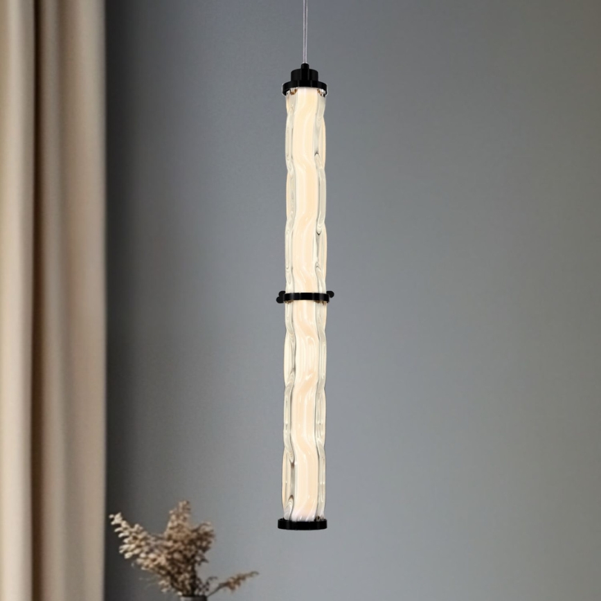 Suspension LED sur câble CORTE LED/18W/230V, noir