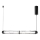 Suspension LED sur câble CORTE LED/18W/230V noire