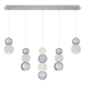 Suspension LED sur câble CREMONA LED/27W/230V 3000K chrome mat