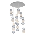 Suspension LED sur câble CREMONA LED/51W/230V 3000K chrome mat