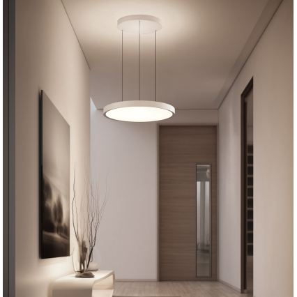 Suspension LED sur câble DENVER LED/76W/230V beige