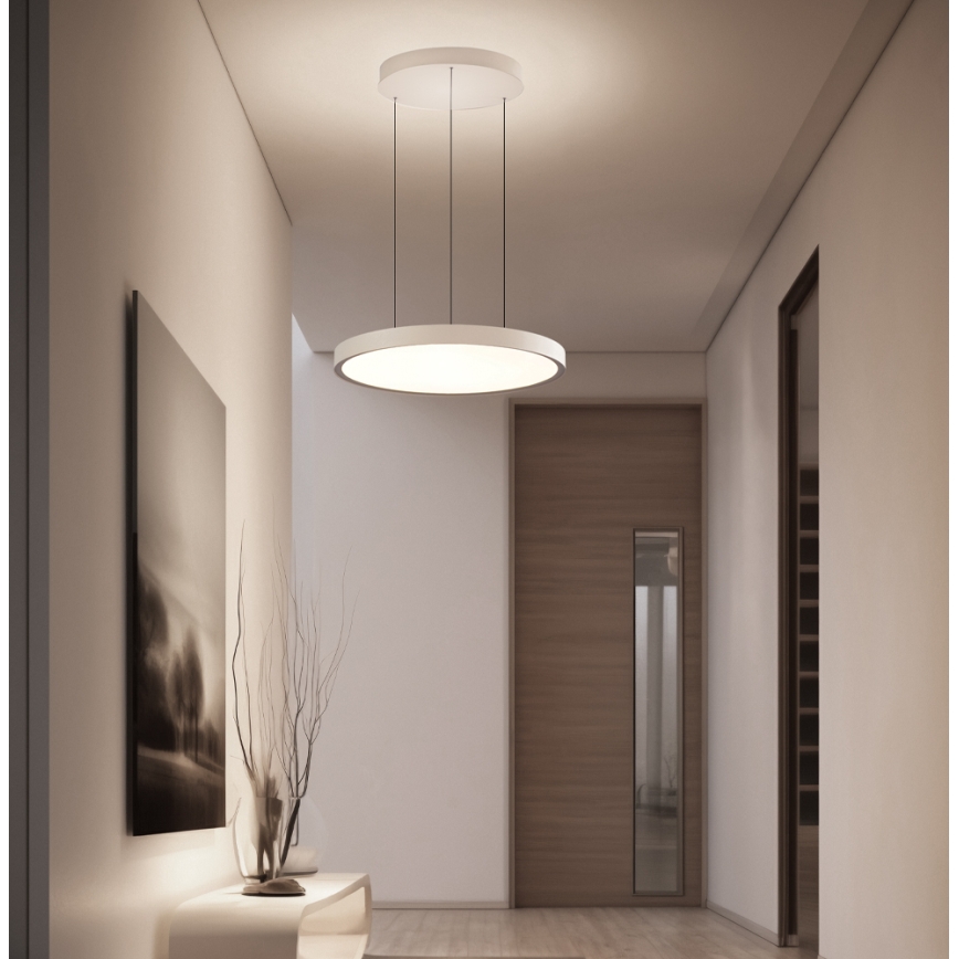 Suspension LED sur câble DENVER LED/76W/230V beige