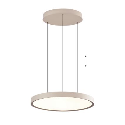 Suspension LED sur câble DENVER LED/76W/230V beige