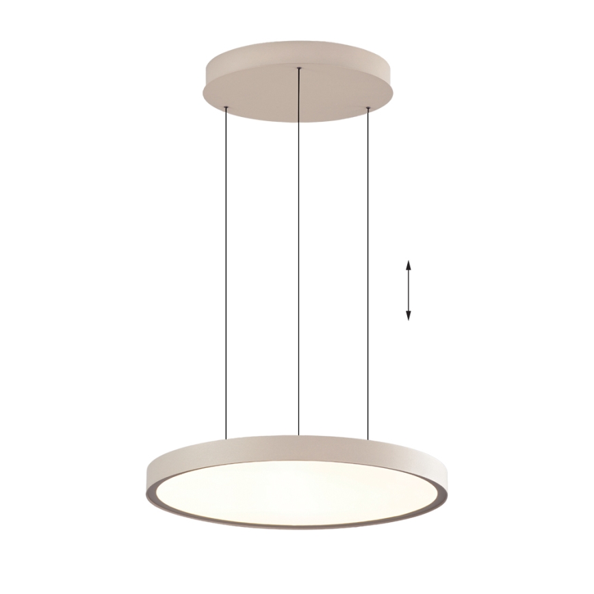 Suspension LED sur câble DENVER LED/76W/230V beige