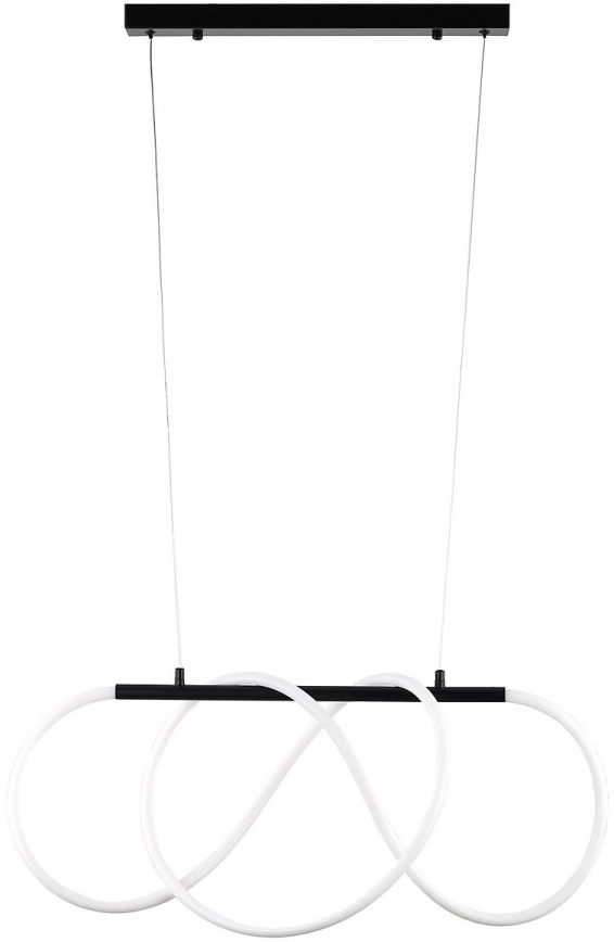 Suspension LED sur câble FLEXI LED/36W/230V 4000K noire