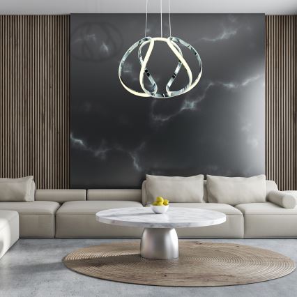 Suspension LED sur câble GLOBE LED/50W/230V