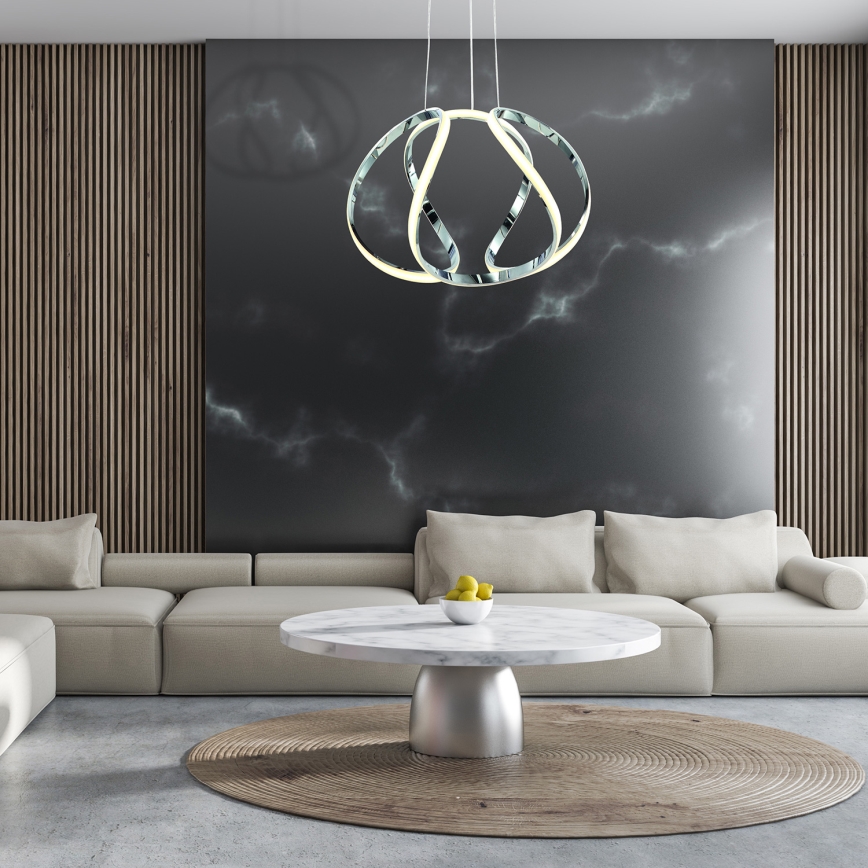 Suspension LED sur câble GLOBE LED/50W/230V