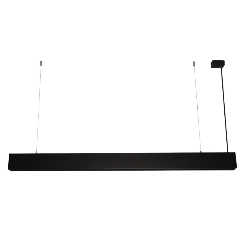 Suspension LED sur câble LED/55W/230V 3000/4000/6500K 120 cm noire