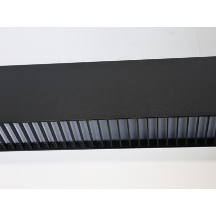 Suspension LED sur câble LED/55W/230V 3000/4000/6500K 120 cm noire