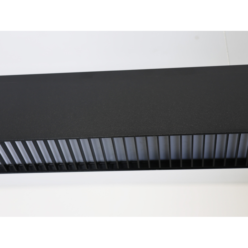 Suspension LED sur câble LED/55W/230V 3000/4000/6500K 120 cm noire