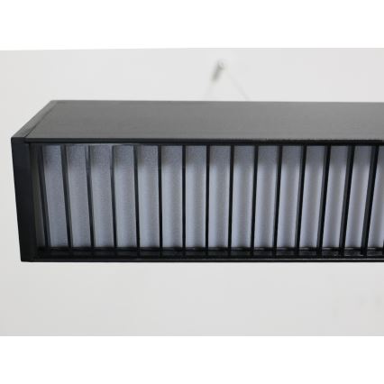 Suspension LED sur câble LED/55W/230V 3000/4000/6500K 120 cm noire