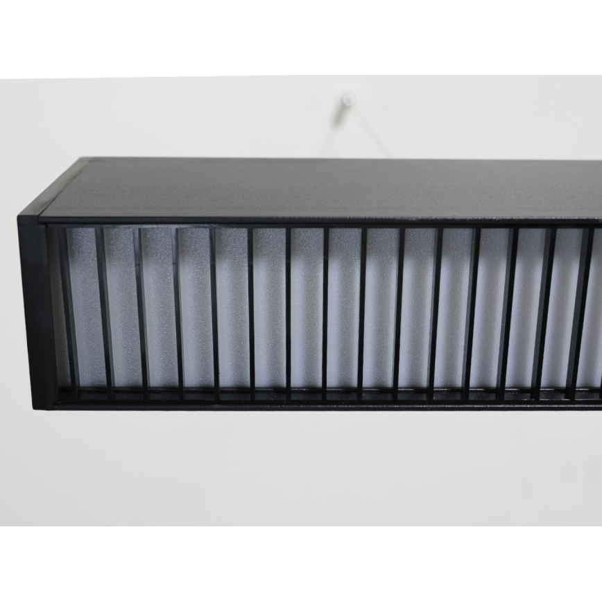 Suspension LED sur câble LED/55W/230V 3000/4000/6500K 120 cm noire