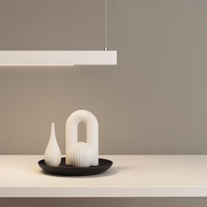 Suspension LED sur câble LINEA LED/36W/230V 3000/4000/5700K CRI 90 blanc