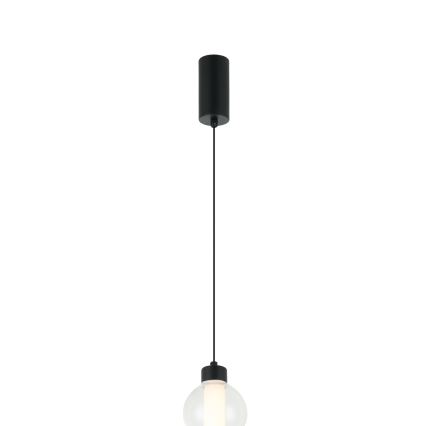 Suspension LED sur câble LUMMI LED/19W/230V noir/fumé