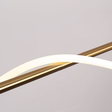 Suspension LED sur câble MELECA LED/24W/230V 3000/4000/6000K 100 cm dorée