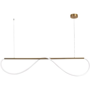 Suspension LED sur câble MELECA LED/36W/230V 3000/4000/6000K 160 cm dorée