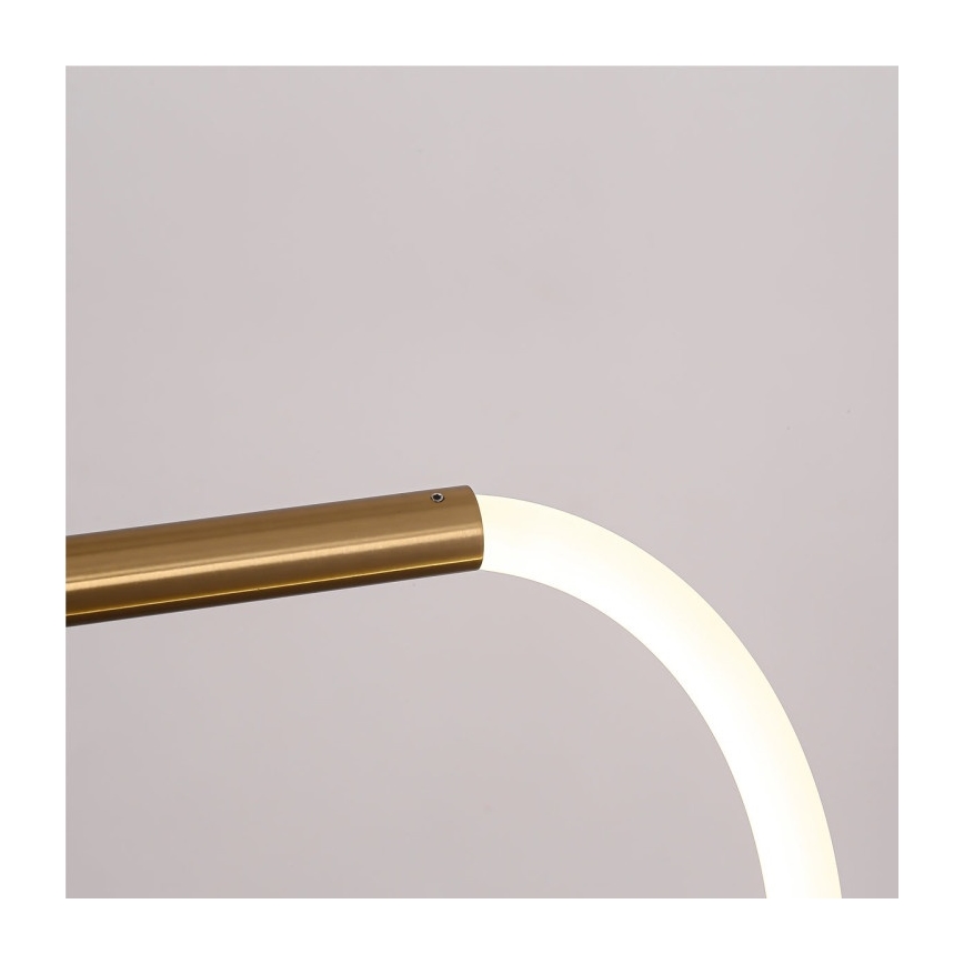 Suspension LED sur câble MELECA LED/36W/230V 3000/4000/6000K 160 cm dorée