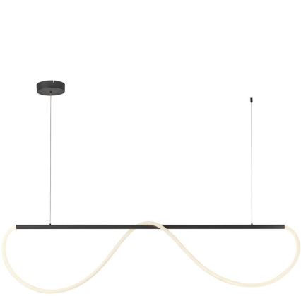 Suspension LED sur câble MELECA LED/36W/230V 3000/4000/6000K 160 cm noir