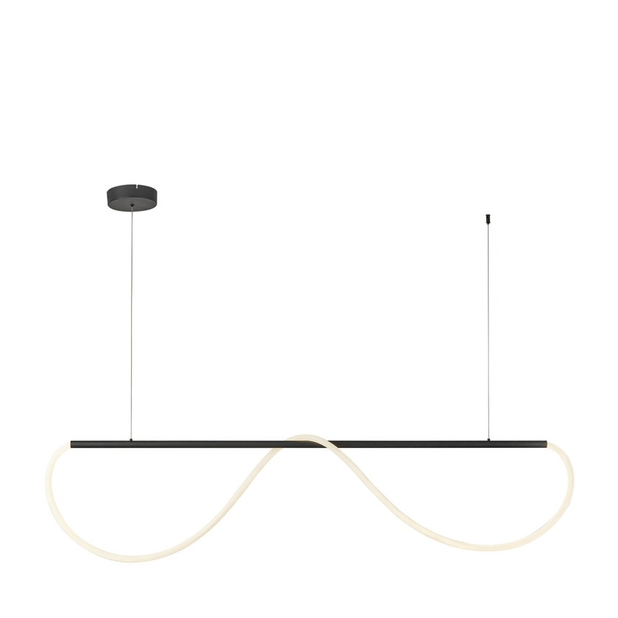 Suspension LED sur câble MELECA LED/36W/230V 3000/4000/6000K 160 cm noir