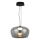Suspension LED sur câble NADIA LED/20W/230V fumé/noir