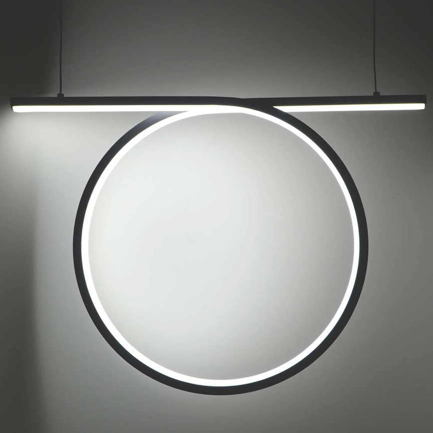 Suspension LED sur câble ODETTA LED/30W/230V 4000K noire